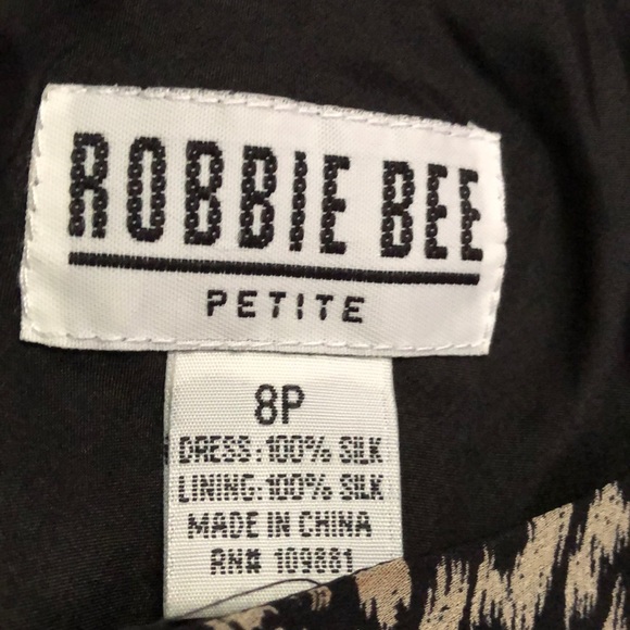 100% Silk dress size 8P - Picture 7 of 12